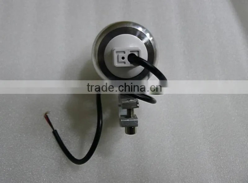 12V Black 30W U2 LED Laser Gun Day waterproof Spot Light Motorcycle Driving Front Headlight
