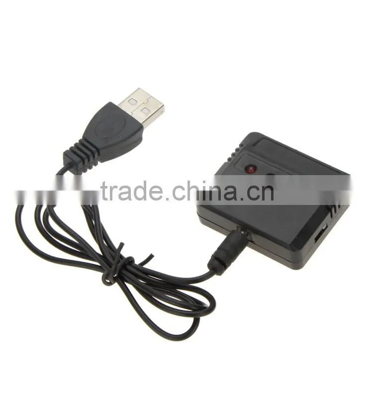 Best price X4 USB Mini 4 Port 1S Lipo Battery USB Charger for Hubsan H107/Wltoys/Syma X5C/UDI U816/JXD Quadcopter Helicopter