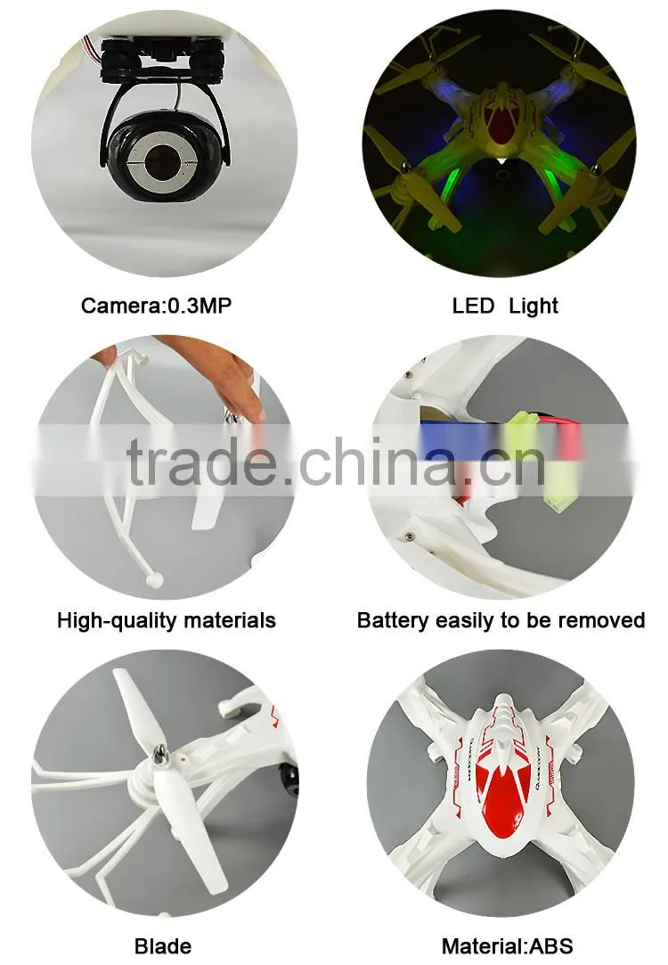 2.4G FPV wireless drone camera hd wifi toys for iphone