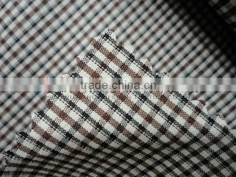 Yarn Dyed Check Stripe Style Fabric For Shirt