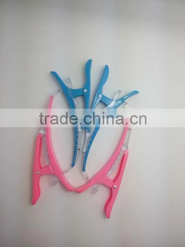 professional salon high quanlity Crystal colorful clips