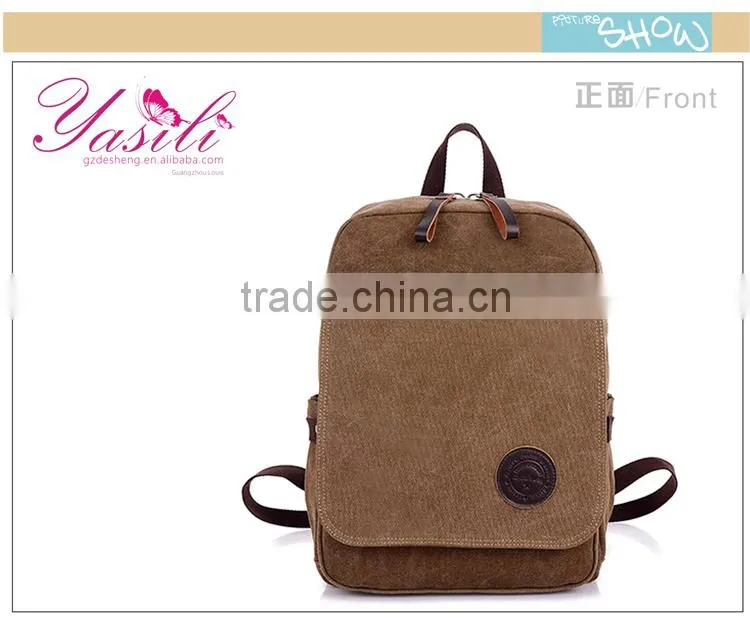leisure backpack bags,Korean version canvas backpack,canvas backpacks cheap and beautiful