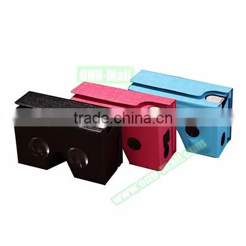LOGO Branding Leather VR box 2.0, Premium Quality Virtual Reality VR Glasses