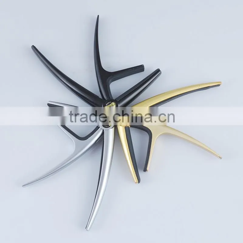 High Class Level Latest Zinc Alloy with Hidden String Designed Silver/Gold/Black Guitar Capo