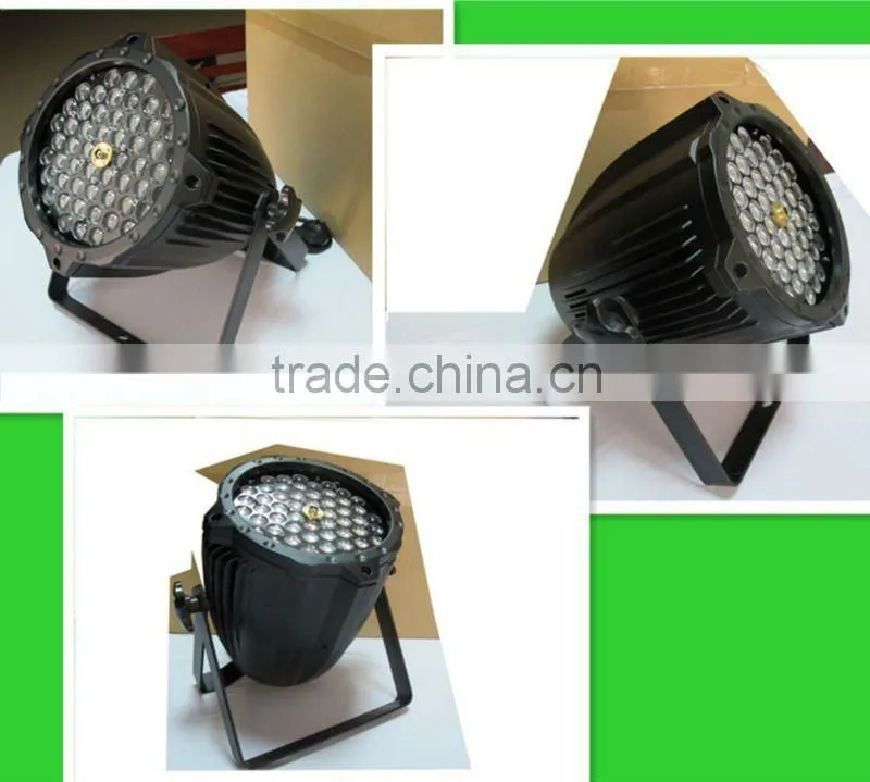 54*5W RGBW wash zoom led par 64 rgbw dmx stage lighting