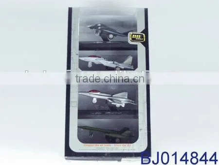 Funny kids toy mini pull back fighter/camouflage diecast combat aircraft