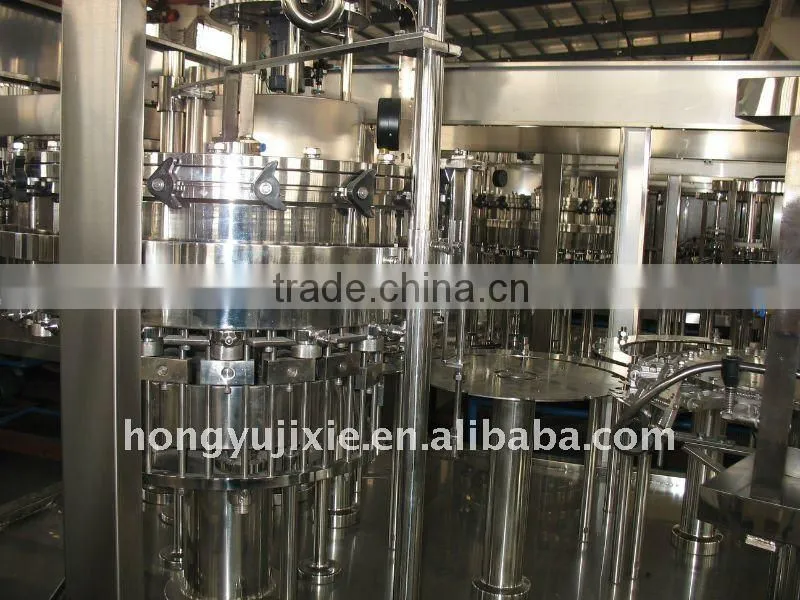 Carbonated beverage production line