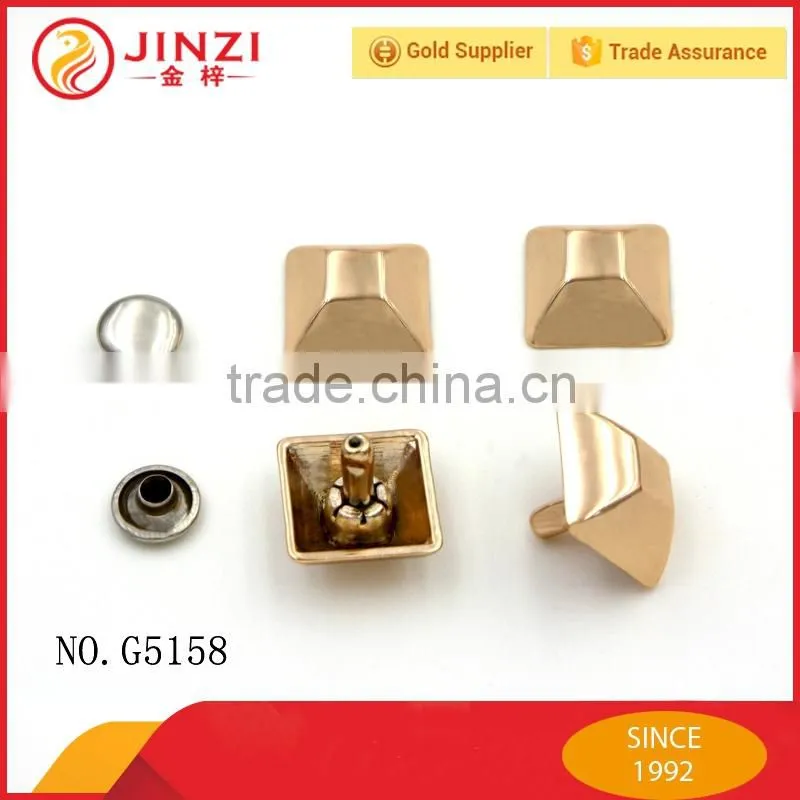 Custom leather craft rivets for bags decoration