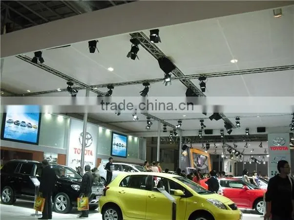 60*5W white color led car show light,led car exhibiton show light