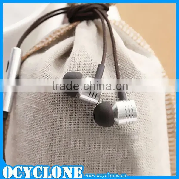 Hot selling telephone headset adapter for xiaomi hongmi note genuine earphone