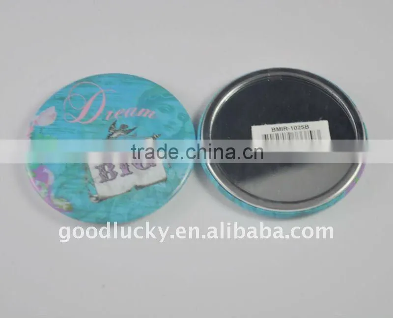 2013 Made in china promotion gift smile mirror keychain