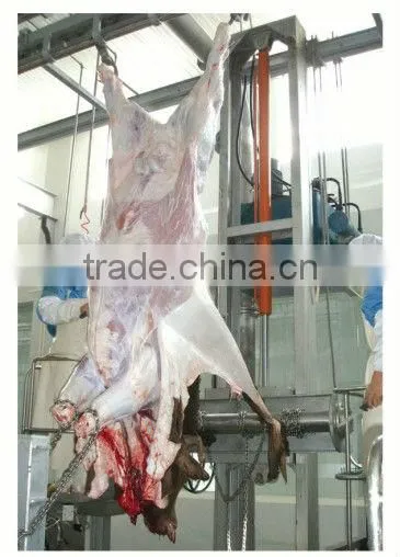 2013 hot sale cattle slaughter line peeling machine