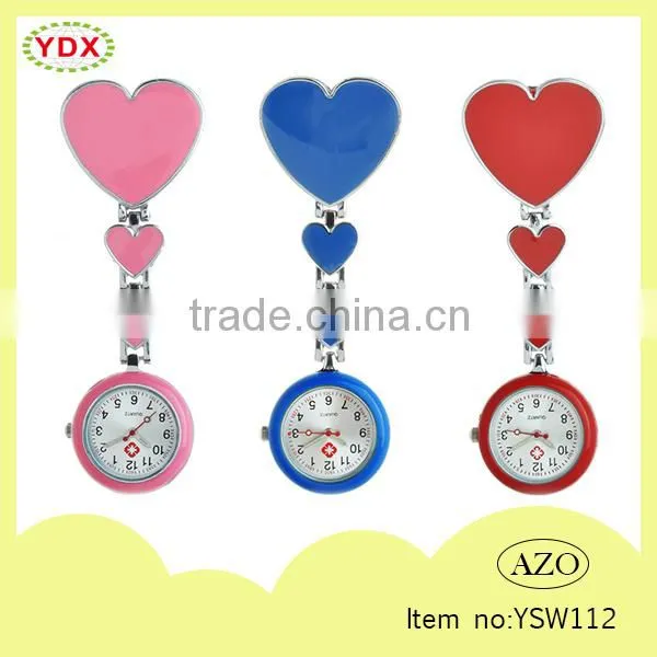 Comply with CE Clip Portable Promotion Watch Alloy Nurse Watches