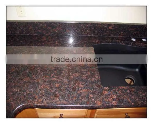 prefab kitchen brown granite countertop tan brown countertop