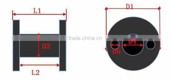 plastic corrugated weld wire spool