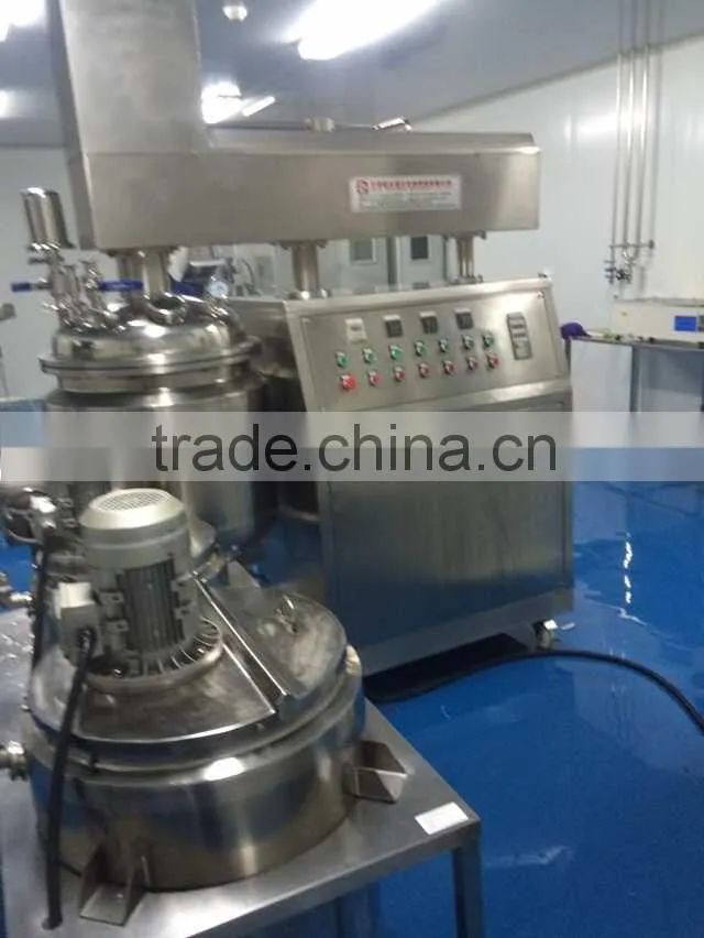 1000L cosmetic cream dispersing mixer