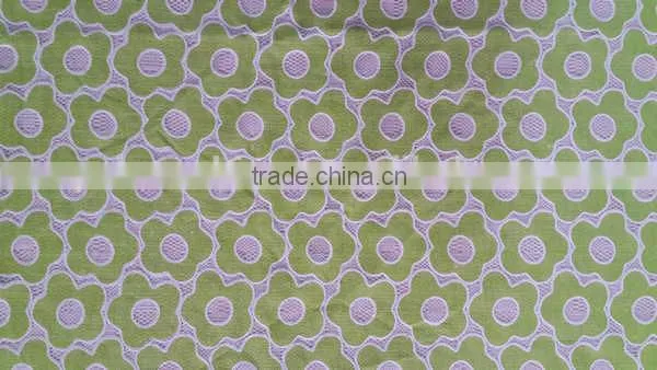 High Quality Wholesale Flower Design Lace Fabric