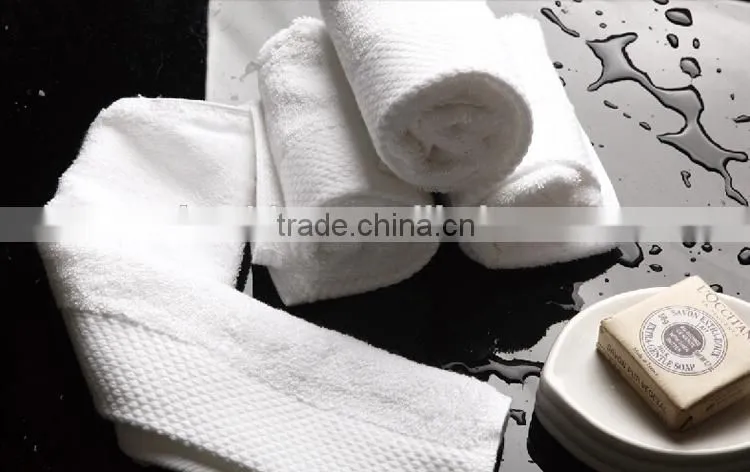 Guangzhou Manufacturer Cotton Custom White Face Towel Used Hotel Towels
