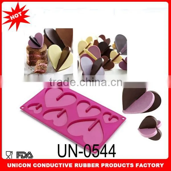 2014 hot sale chocolate mould for car shape for 3d chocolate UN-0542