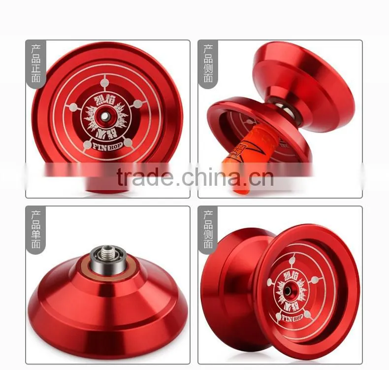 YJ Patent Design Aluminum Metal Professional Finger Spins YOYO