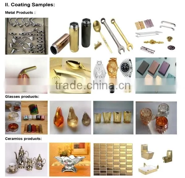 Electroplating with Plasma pre-treatment metallizing machine