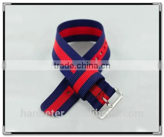 PVD buckle high quality fashion nato band adjustable custom watch band parts