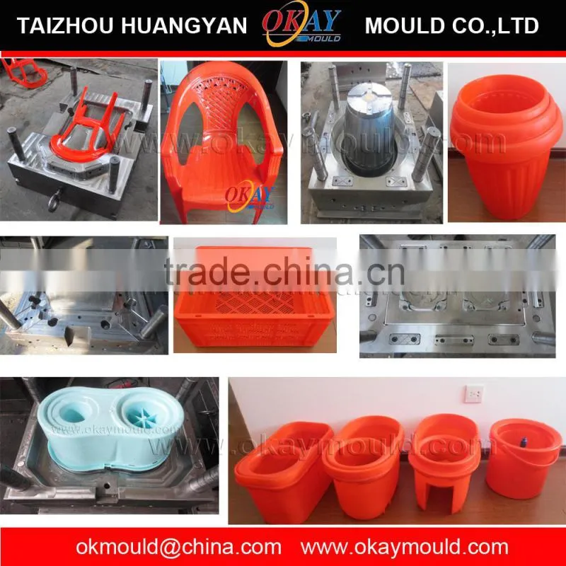 high quality injection plastic paint pail mold