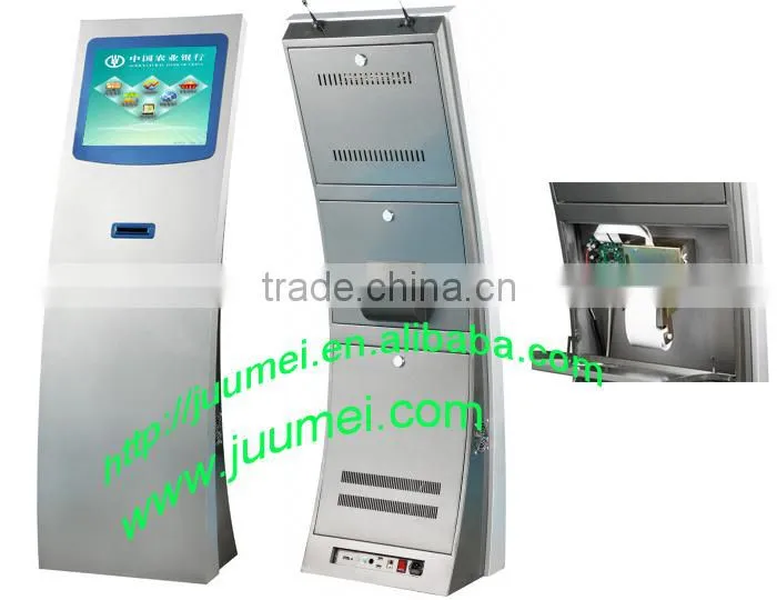 19 Inch Automatic Self-service Queue System Ticket Dispenser
