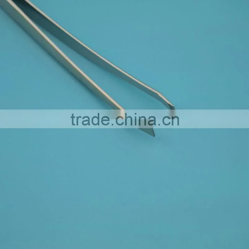 Pearl nickel finished fashional vetus tweezer