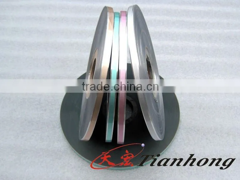 free edge aluminum foil mylar fiber optic cable material