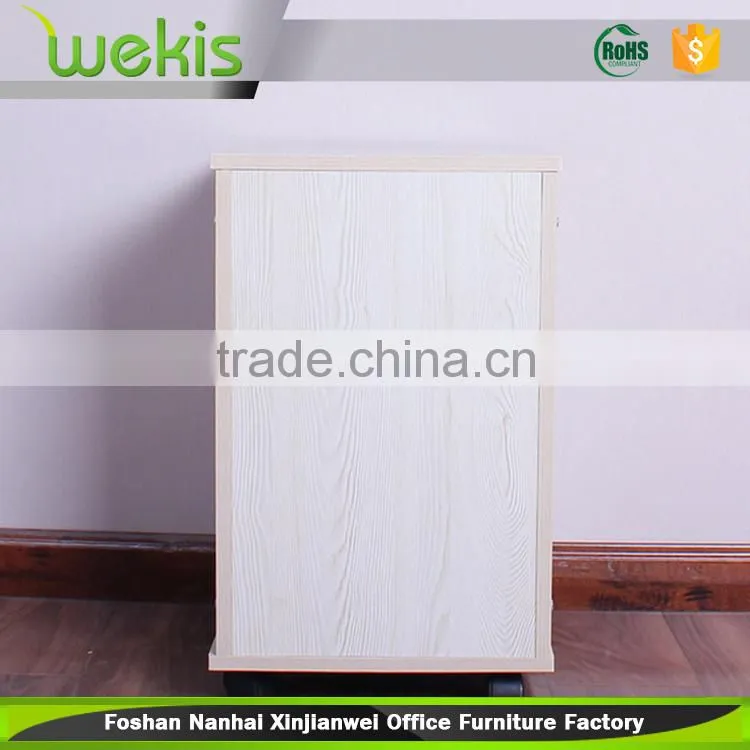 Promotion under desk metal office furniture drawer mobile pedestal cabinets with wheels