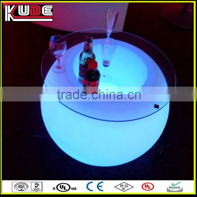 hot selling decorative plastic led flower pots/ planters pot with colorful