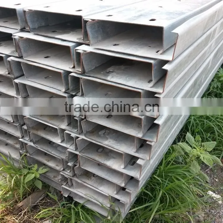 supply aluminium c shaped steel profile for window shandong factory