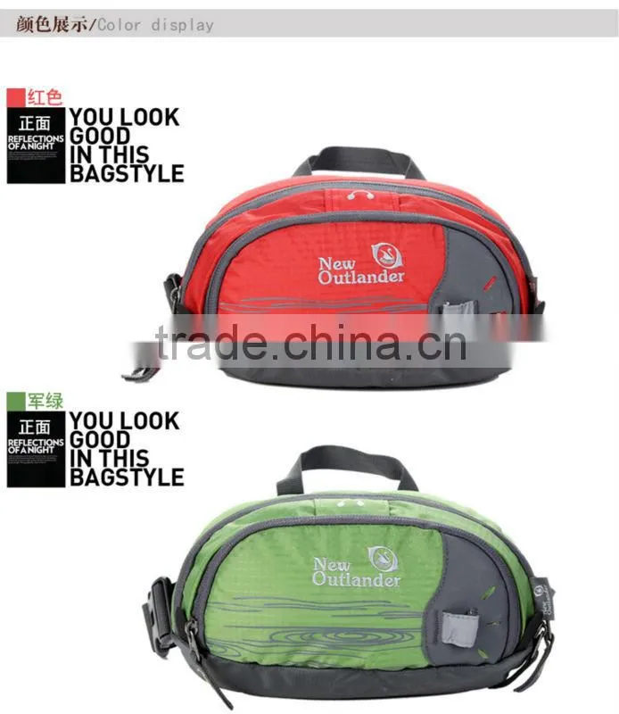 waterproof nylon stylish fanny pack 2079
