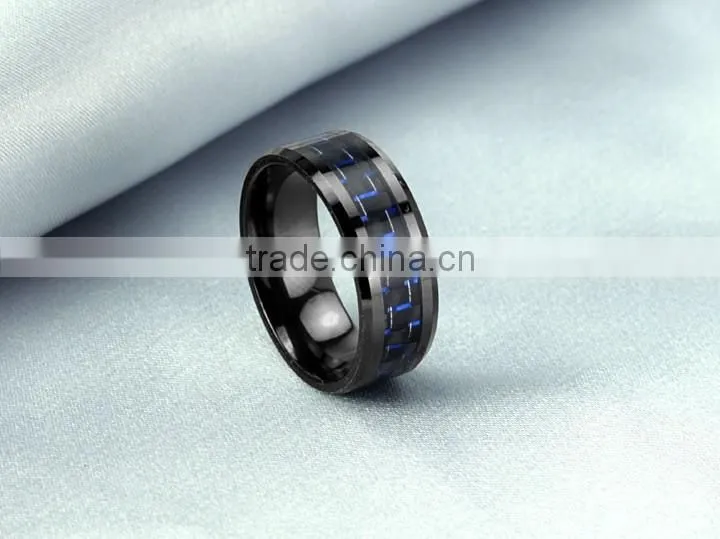 KSTONE Men's Jewelry fashion jewelry High Quality Black Ceramic Ring