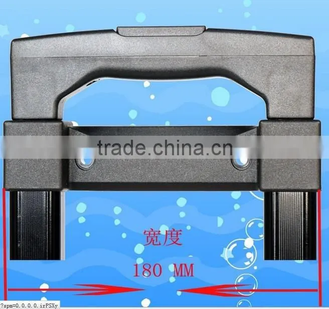Equipment instrument aluminum case tool box aluminum case computer bag trolley handle