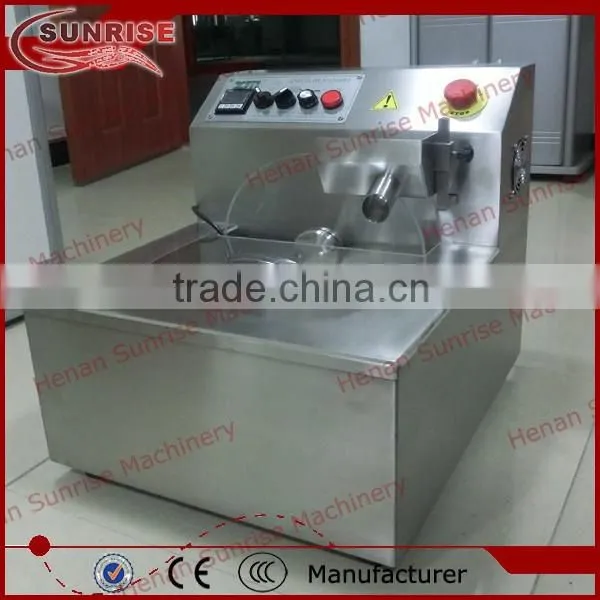 stainless steel chocolate tempering and moulding machine
