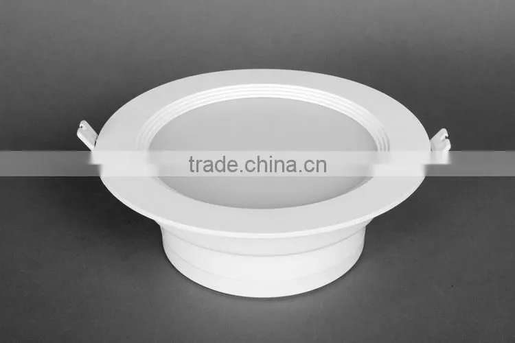 SMD type Acrylic cover recessed COB LED downlight 15w