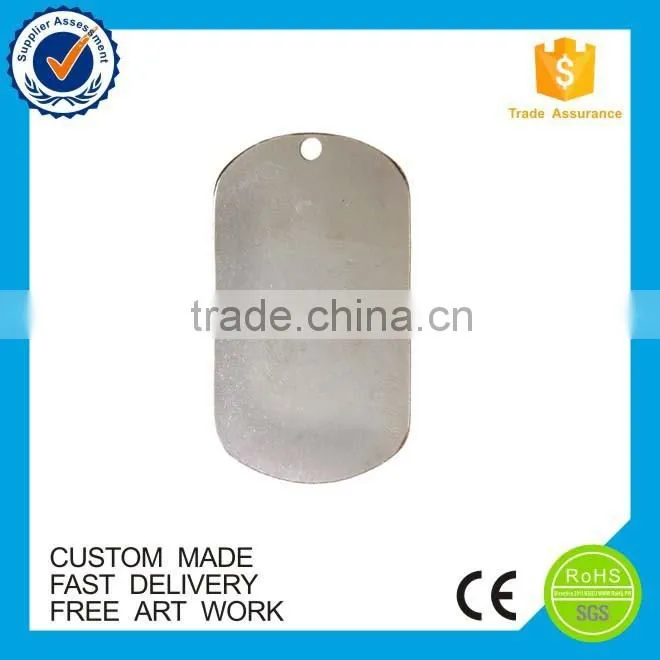 Wholesale American flag military soft enamel custom metal dog tag necklaces