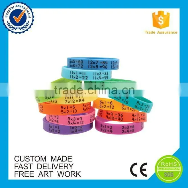 2016 newest China custom amazing embossed wristband silicone