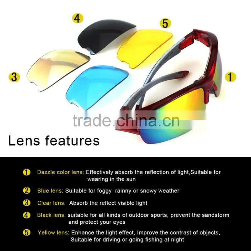 Wholesale custom outdoor polarized sports sunglasses for sunglasses man