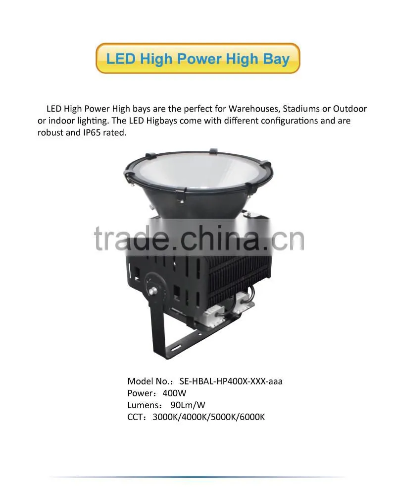 CE ROHS Listed 400W LED High Bay Light