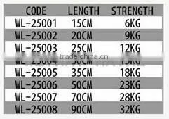 stainless steel 1x7 power steel lure trace wire leader