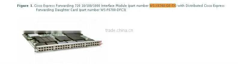 cisco switch WS-X6748-GE-TX