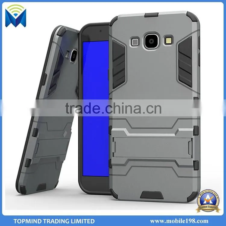 2 in 1 Phone Case PC TPU Hybrid Case with Kickstand for iPhone 6S
