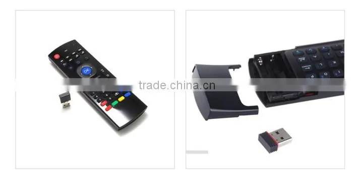 MX3 2.4g wireless 3D air mouse work for HTPC/Android TV box and smart TV