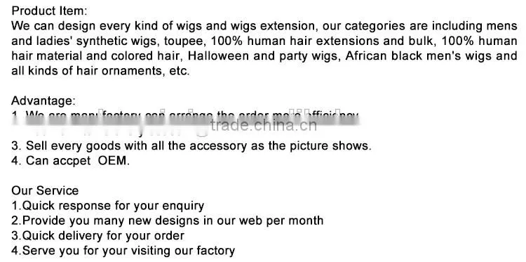 Anime wig swigshair straight hair wigs N182