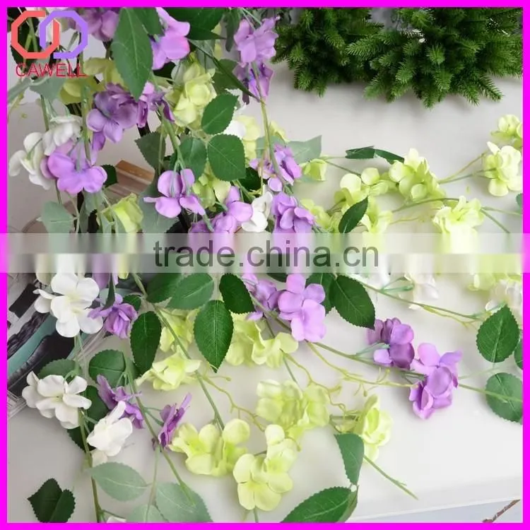 decorative artificial hydrangea garland hydrangea wreath