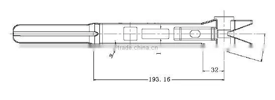 trailer door latch