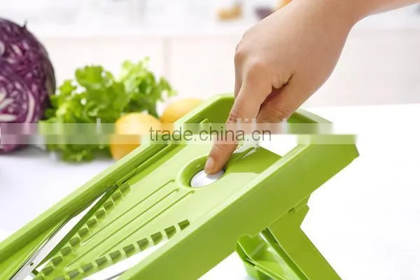High Quality Plastic Mandoline V Blade Slicer/Kitchen Tools